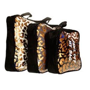 leopard print packing cubes